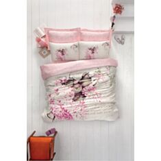 Комплект постільної білизни Cotton Box Saten Line Sevda Pembe 2,0 - фото