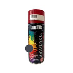 Емаль аерозольна акрилова Budfix RAL7024 графітно-сіра 400 мл - фото