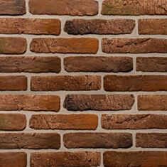 Гипсовый камень Bestone Кирпич старая Прага коричневая 1 кв.м - фото