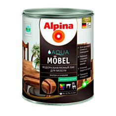 Лак меблевий Aqua Moebel SM матовий прозорий 0,75 л - фото