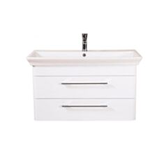 Тумба Aqua Rodos Паола с умывальником Arica 96 см - фото