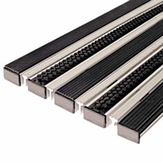 Решітка брудозахисна Standartpark Сіті гума/щітка/скребок 259,5*399,6 см - фото