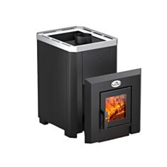 Кам'янка Новаслав Класік ПКС-02Ч С2 з склом 18 м3 - фото