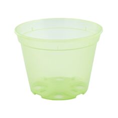 Горщик дренажний Алеана 114076 13*9,7 см салатовий прозорий - фото