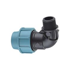 Коліно Ital ПЕ з зовнішньою різьбою 25*3/4" - фото