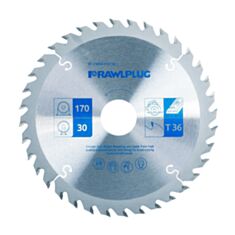 Пила дискова до дерева Rawlplug RT-CSBW-180T30 180 мм/30 зубів - фото