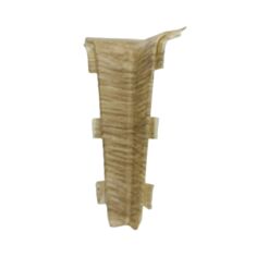 Угол внутренний для плинтуса Salag SG75 F0 дуб песочный - фото