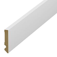 Плінтус Classen Basic Pure+ 62337 білий 70*12*2400 мм - фото