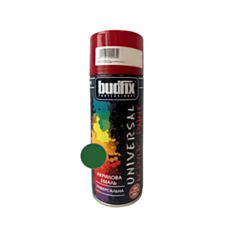 Емаль аерозольна акрилова Budfix RAL6002 зелена 400 мл - фото