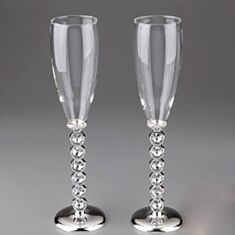 Свадебные бокалы "Кристаллы" 003G - фото