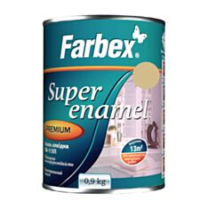 Емаль алкідна Farbex ПФ-115 бежева 0,9 кг - фото