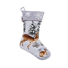 Новорічний гобеленовий чобіток для подарунків Limaso WINTER-CH 22*32 см - фото