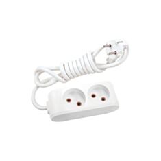 Подовжувач Viko Multi-let 90112203 2 гнізда 3 м без заземлення - фото