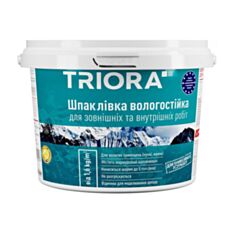 Шпаклівка вологостійка Triora акрилова 16 кг - фото