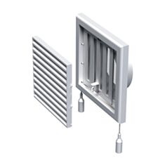 Приточно-вытяжная решетка Вентс МВ 120ВРс - фото