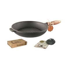 Сковорода гриль S&T Т308 24*4 см - фото