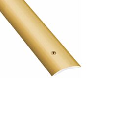 Порог алюминиевый ТИС АО40г-с18 40*5 мм 1,8 м золото - фото