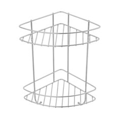 Полка для ванны угловая Ekodeo L3202 LM 2-ярусная - фото