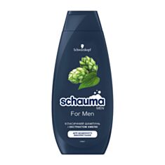 Шампунь для чоловіків Schauma Men з екстрактом хмелю 400 мл - фото