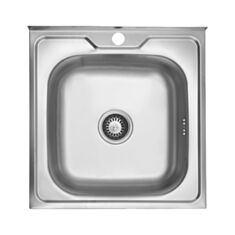 Кухонная мойка Kroner 5050 0,6 мм декор - фото