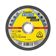 Круг відрізний Klingspor Kronenflex K 960 TX 328886 125*1*22,23 мм - фото