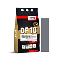 Фуга Sopro DF 10 1054 14 BAG 4 кг бетон серый - фото