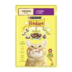 Корм для котів Friskies з ягням у підливці 85 г - фото