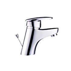 Змішувач для умивальника без донного клапана Shruder Jasmine MK2006W - фото