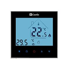 Терморегулятор программируемый Castle AC605H-B черный - фото