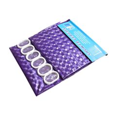 Шторка для ванны Пика 180*180 см фиолетовая - фото