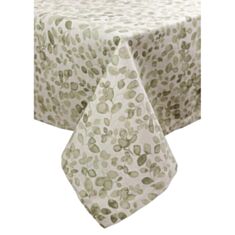 Скатертина Прованс Тереза Листочки 120*133 см бежева - фото