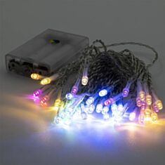 Гірлянда Berger 2107-B-40 Multicolor 40 LED на батарейках 6 м мультиколор - фото