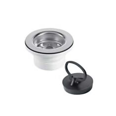 Слив для умывальника с сеткой McAlpine HC-15B 5/4 " - фото