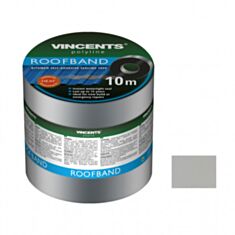 Стрічка ущільнююча Vincents Polyline Roofband 150 мм 10 м алюмінієва - фото
