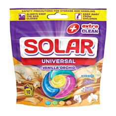 Капсулы для стирки Solar Universal Vanilla Orchid 10 шт - фото