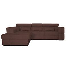 Диван кутовий Брюссель коричневий - фото