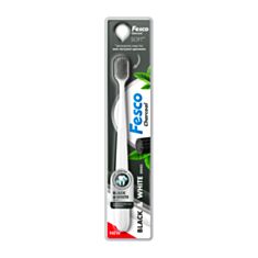 Зубна щітка Fesco Black and White Series Soft 1 шт - фото