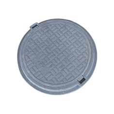 Люк каналізаційний посилений Воюс А15П полімерпіщаний 4,5 т чорний - фото