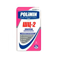 Штукатурка универсальная Полимин ШЦ-2 цементная 25 кг - фото