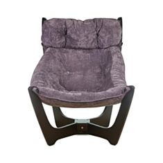 Крісло Happy Lounge Модель №2 бузкове - фото