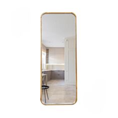 Підлогове дзеркало Luxury Wood Reliability LED ясен темний 650*1650 мм - фото