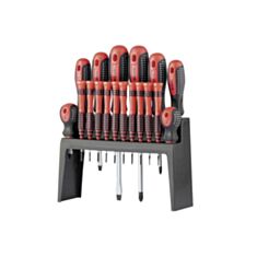 Набір викруток MTX Fusion 114529 (18 шт) на підвісній полиці - фото