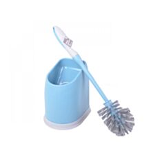 Ершик для унитаза Eco Fabric TRL0317B премиум сине-серый - фото