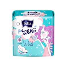Прокладки гігієнічні Bella For Teens Ultra Sensitive Normal 10 шт - фото