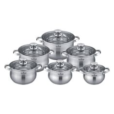 Набір каструль Maxmark MK-BL2512B 12 предметів - фото