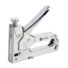 Степлер строительный Сталь 62001 4-14 мм со скобами 600 шт - фото