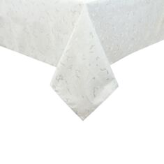 Скатертина тефлонова Lefard Alba Lurex Teflon Plata 715-337 160*180 см - фото
