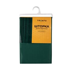 Шторка для ванны Trento Green 200*200 см зеленая - фото