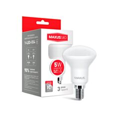 Лампа світлодіодна Maxus LED 1-LED-554 R50 5W 4100K 220V E14 - фото