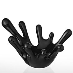 Декор Бризки чорні 3082 ETERNA 26,5*21,5*18,5см  - фото